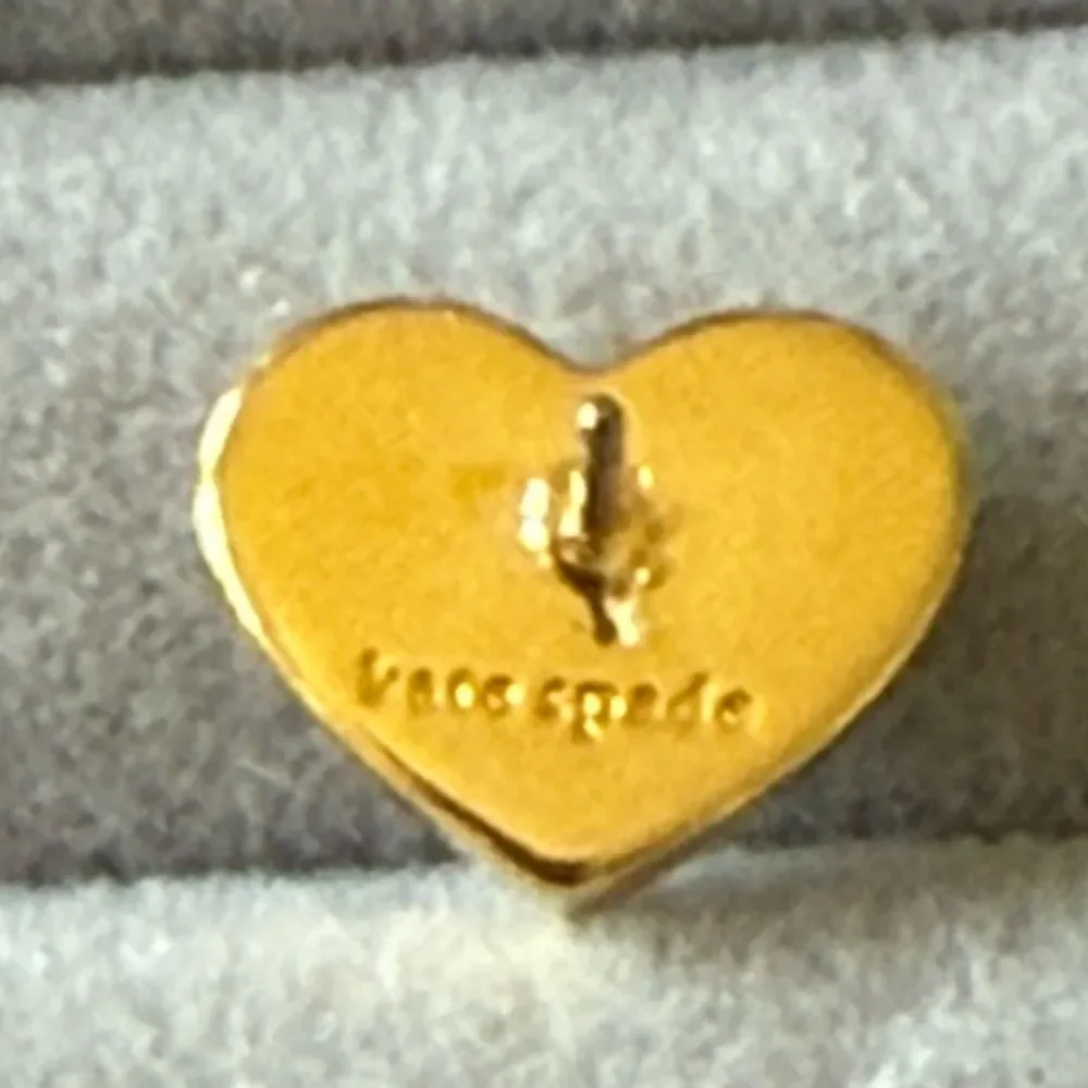 kate spade heart studs